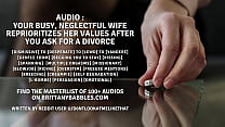 Erotic Audio For Men: Lonely Husband Listener Asks His Wife For A Divorce, But She Refuses and Tries to Win You Back